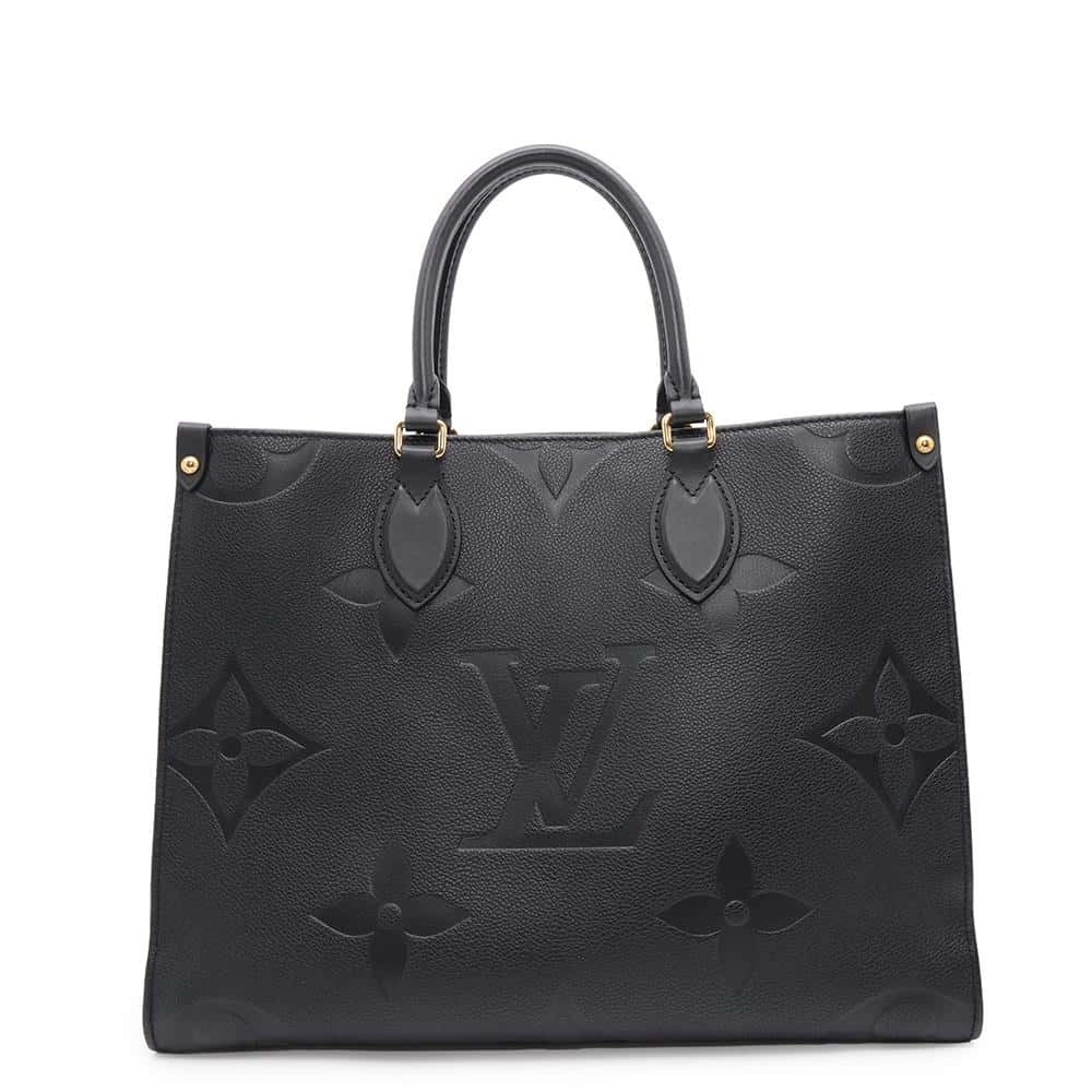 Louis Vuitton Monogram Empreinte OnTheGo Tote Bag Black